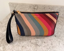 Paul Smith Signature Swirl Wristlet Purse Clutch Bag