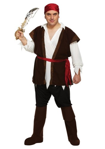 Mens caribbean pirate captain - caribbean,