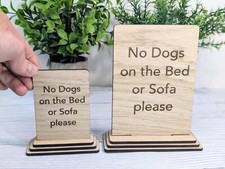 No Dogs on the Bed or Sofa