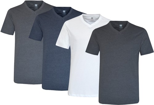 Pack neck shirts short - pack,