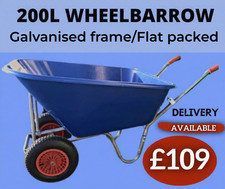 200Ltr Deluxe Wheelbarrow