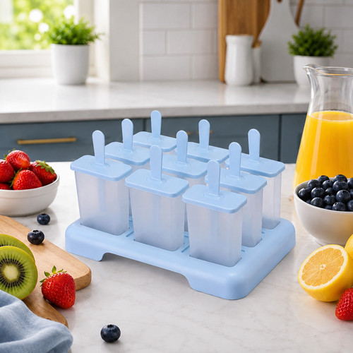 Ice lolly cream maker mold - 9x,