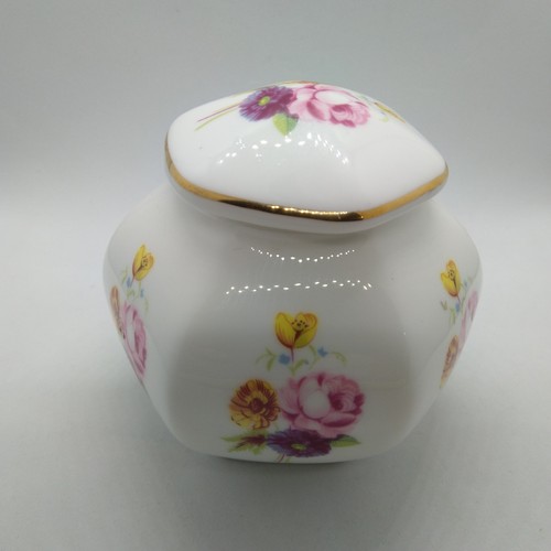 English bone china lidded pot - china,