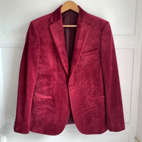 Moss bros velvet blazer jacket - moss,