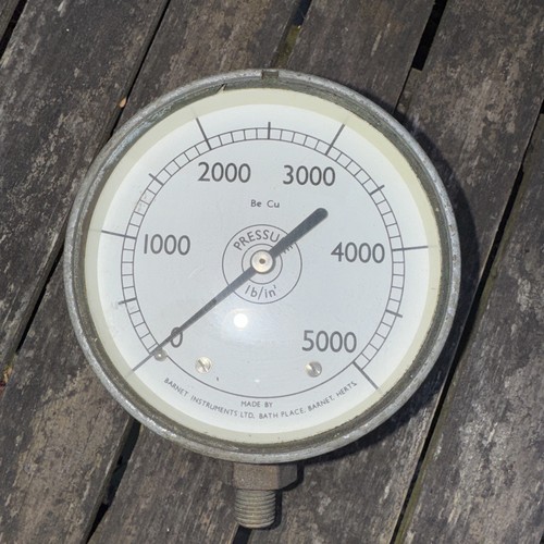 Vintage pressure gauge in2 - vintage,