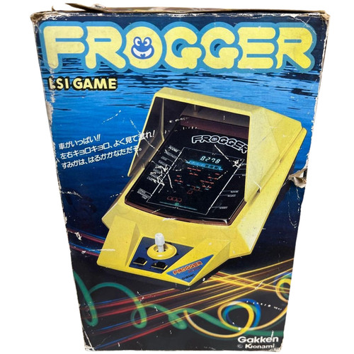 Gakken konami frogger - gakken, 1982
