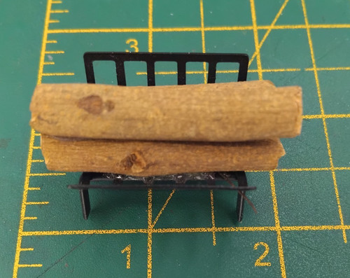 Miniature dolls house fire - house,