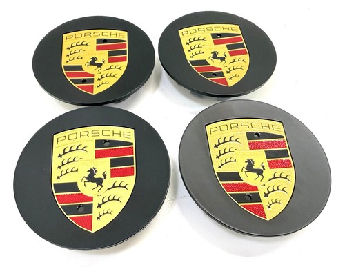 Porsche satin black - satin, grey