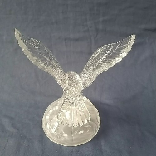 Eagle figurine clear - eagle,
