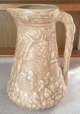 DELCROFT WARE VINTAGE ART DECO JUG PITCHER No 736 BIRDS & BLOSSOM TREE