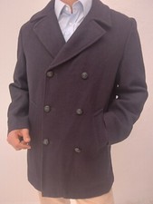PEACOAT Size MEDIUM 38 UK Navy