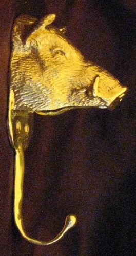 Wild boar head large - boar's,