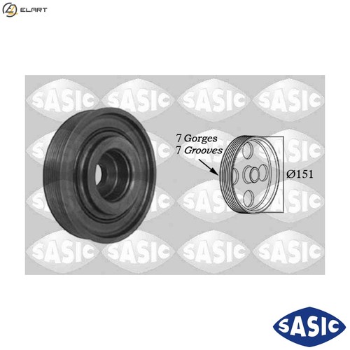 Belt pulley crankshaft 2154009 - pulley,
