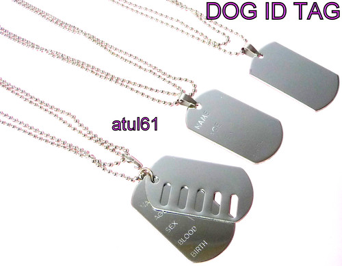 Dog tags necklace military - necklace,