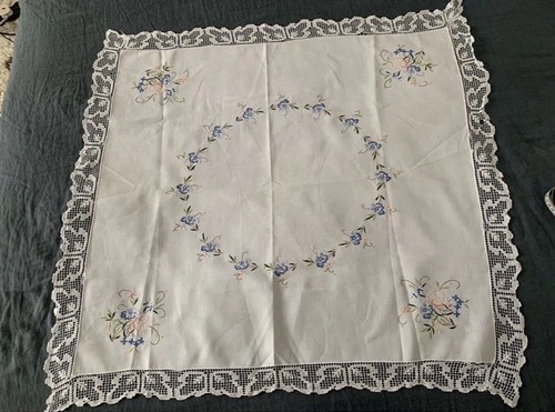 Vintage hand made embroidered - vintage,