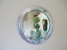 Chrome Plate Porthole Wall Mirror by DUNELM 2017 - Distressed Chrome Good Mirror