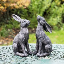 Small Bronze Garden Hare