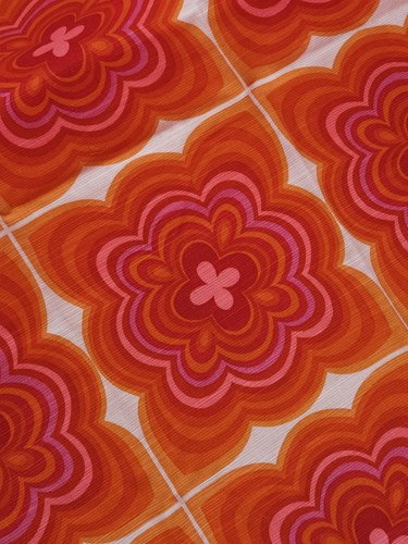 Vintage fabric curtains - 2,