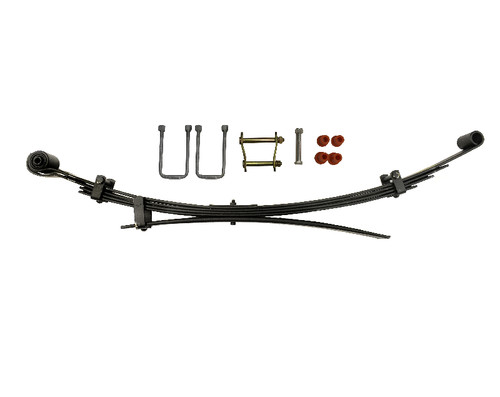 Rear leaf spring with fitting - spring,