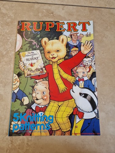 Knitting patterns rupert by - 5,