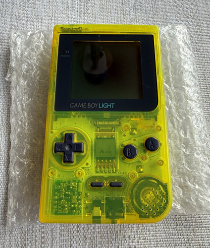 Nintendo game boy light clear - boy,