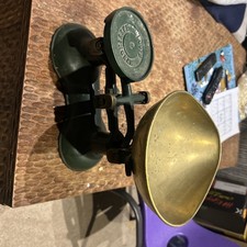 Vintage Boots Nottingham  Cast Iron Kitchen Balance Scales No Weights Decor