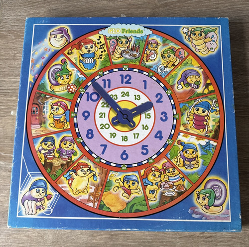 Glo friends teaching clock - friends,