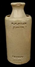 Victorian non-spill ink bottle Bailey Patent Willis Oxford pottery Gestetner