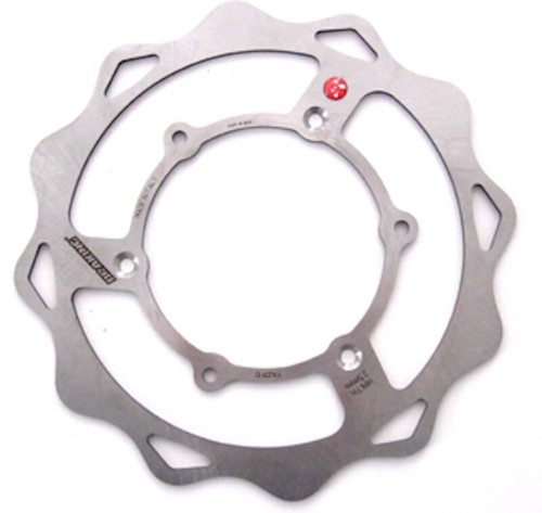 Braking front brake disc - , wave