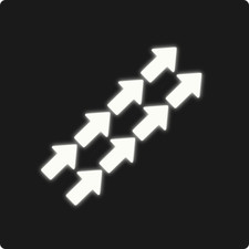 Reflective Coloured Arrows | 6