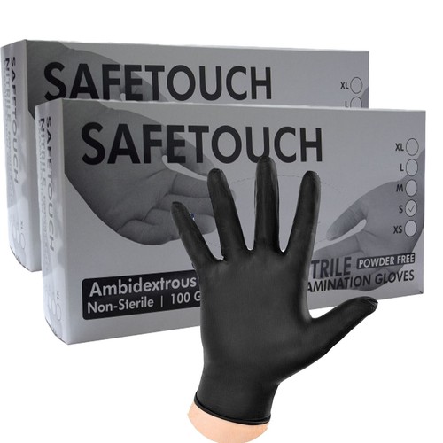 Disposable nitrile black - disposable,