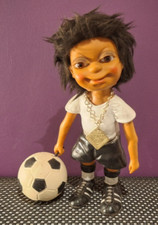 Vintage 1960's Heico West Germany Bobble Head Soccer Football Player Figurine