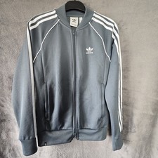 Adidas Jacket Mens Small Grey