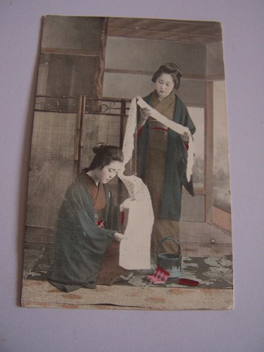 Japanese geisha girls with - geisha,
