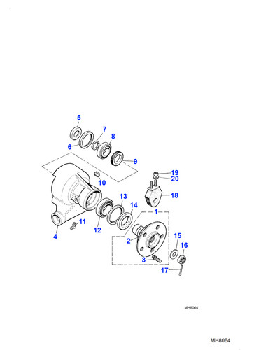 Jaguar hub bearing - jaguar,