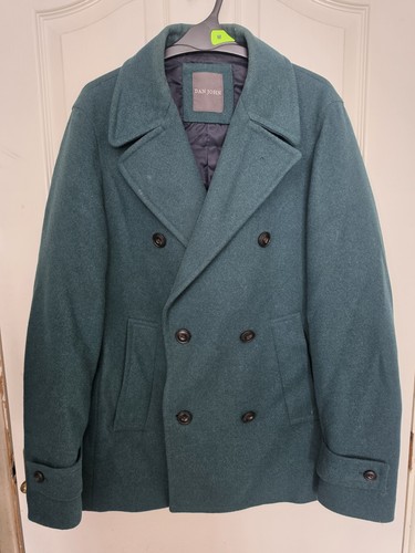 Dan john pea coat - coat., dark