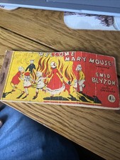 ENID BLYTON VINTAGE C1950 "WELCOME MARY MOUSE" STRIP BOOK