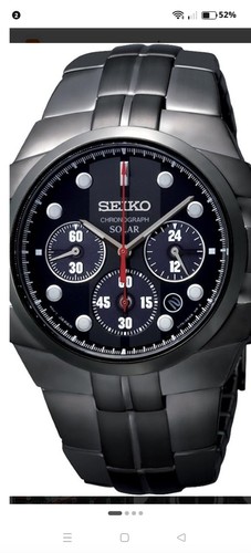 Seiko chronograph solar - seiko,