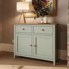 Oak Veneer Sideboard Sage