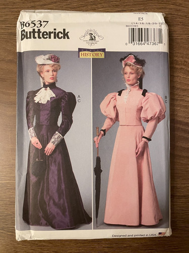 Butterick sewing pattern 6537 - sewing,