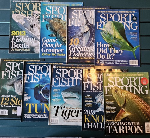 Sport fishing magazine - fishing, 2013