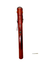 FLY FISHING ROD LEATHER CASE, TUBE
