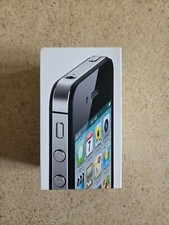 Apple iPhone 4S A1387 Black 16GB - EMPTY BOX ONLY + Unused Headphones