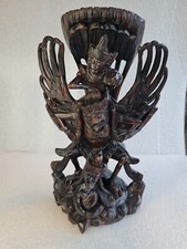 Wood Carving of Vishnu/Shiva