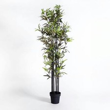 Blooming Artificial - DAMAGED 170cm Faux Black Stem Bamboo Tree - In/Outdoor Use
