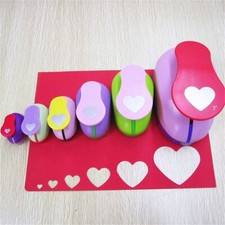 Heart-shaped Paper Craft Hole Puncher DIY Embossing Punches Scrapbooking Machine