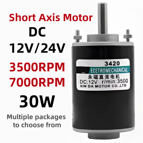 12v 24v 30w - 30w, cw/ccw