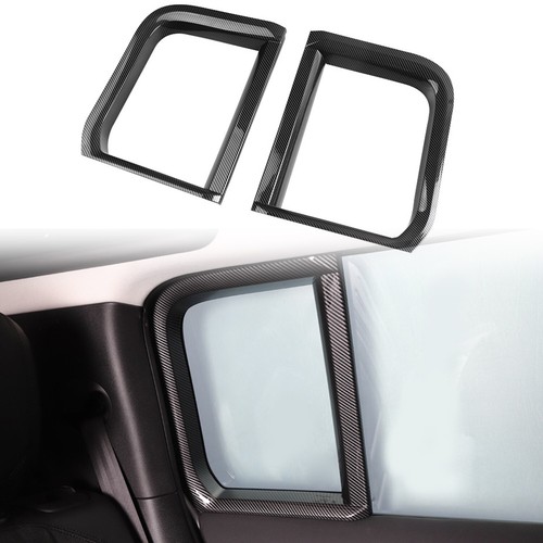 Carbon style rear - style, window