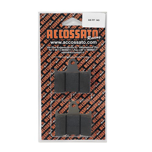 Rear recessed brake pads - rear,