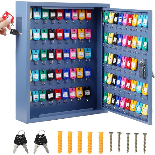 Steel wall mount key - wall,
